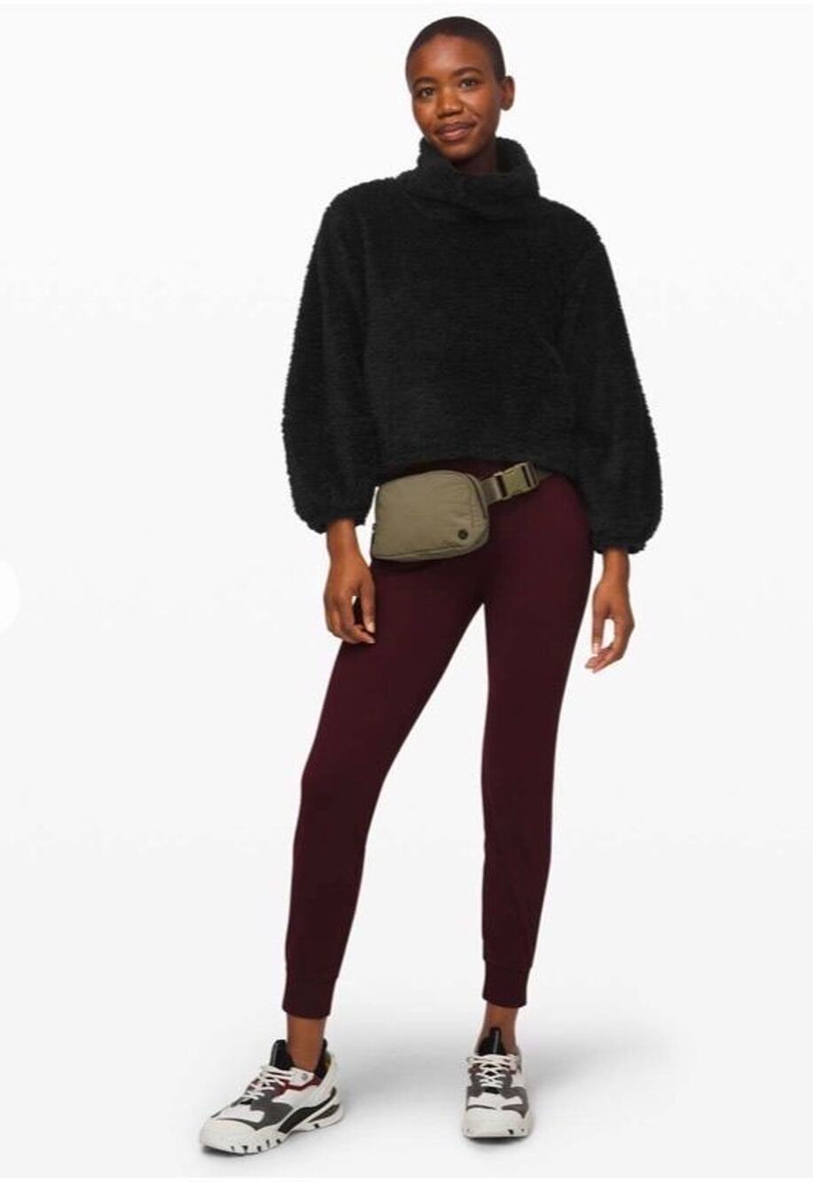 Lululemon Warmth Restore Sherpa Pullover Black